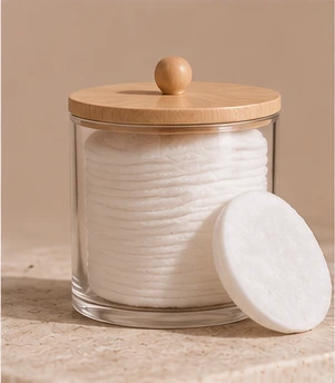 Pot de rangement pour cotons